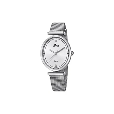 Image of Lotus Watches Womens Analogue Classic Quartz Watch with Stainless Steel Strap 18448/1
