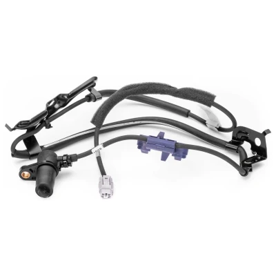 Image of 8954308030 ABS Sensor HELLA 6PU 230 040 681 Front Axle with holder Inductive 2 pin connector