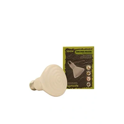 Image of Komodo White Ceramic Heat Emitter, 200 w