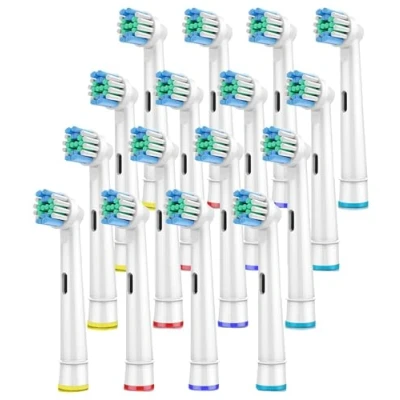 Image of Oral B Compatible Toothbrush Heads Replacement for B, Braun Electric Toothbrushes, Classic Precision Clean Brush Refills 4 Pack