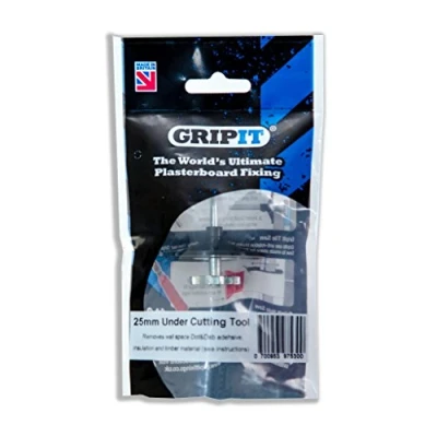 Image of GripIt 25mm Plasterboard Undercutting Tool Suitable for Blue Gripits (25mm)