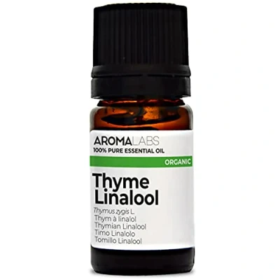 Image of BIO Thyme LINALOOL Essential Oil 5mL 100% Pure, Natural, Chemotyped and AB Certified AROMA LABS (French Brand)