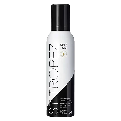 Image of St.Tropez Tan Luxe Whipped Crème Mousse, Luxurious 5 in 1 Self Tan, Niacinamide, Hyaluronic Acid, Vitamin C &amp; E, Vegan, Natural Cruelty Free, 200 ml