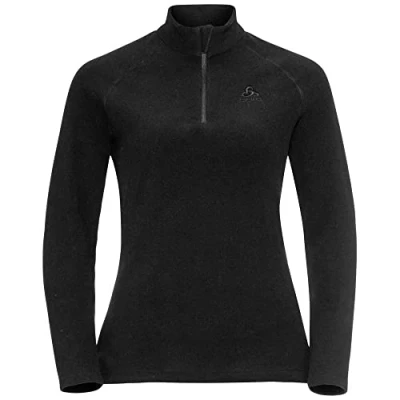 Image of Odlo Women Long sleeved shirt with zipper RIGI, black, XL