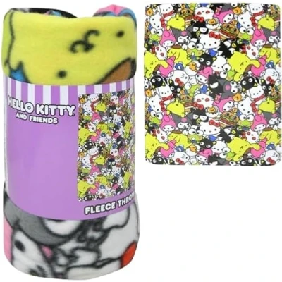 Image of Hello Kitty &amp; Friends 45x60 Fleece Throw