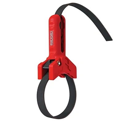 Image of RIDGID 42478 STRAPLOCK Pipe Handle, 3 inch to 8 Strap Wrench, Red