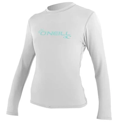 Image of O&#039;Neill Wms Basic Skins L/S Sun Shirt WHITE, L