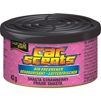 Image of California Scents CCS 412TR Shasta Strawberry Air Freshener, Set of 4