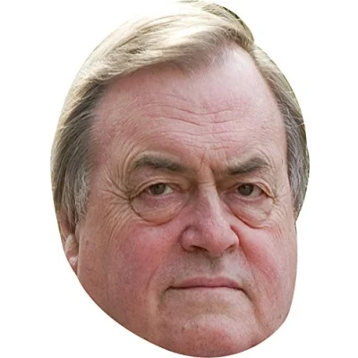 Image of FoxyPrinting John Prescott Politician Celebrity Cardboard Party Face Mask Fancy Dress