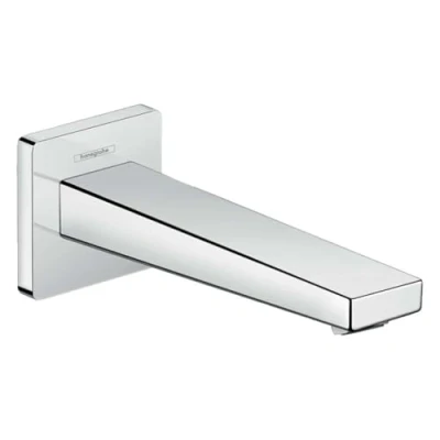 Image of Hansgrohe 32542000 Metropol Bath Spout, Chrome, Slim