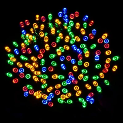 Image of 360 Christmas Lights Multi Coloured USB Powered LED String Fairy with 8 Function Controller Timer Flashing for Party Wedding Celebration Decoration Indoor/Outdoor