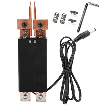 Image of Integrated Spot Welder Kit, Black Hand‑held DIY Adjustable Welding Pen, Mini Automatic Trigger for 18650 Battery Dc 4 12v