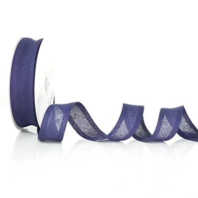 Image of Inastri 25/5/5 mm Cotton Bias Binding, Navy