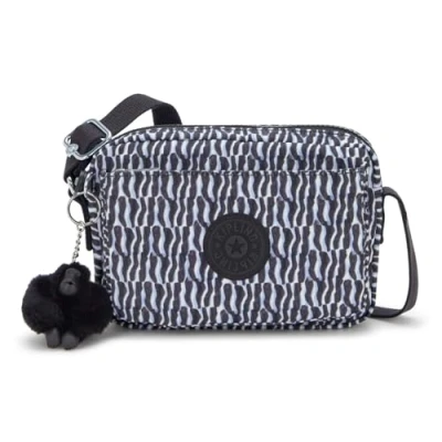 Image of Kipling ABANU Small crossbody, Holiday Waves (Blue)