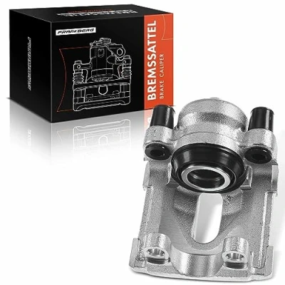 Image of Frankberg Brake Caliper without Carrier Rear Left Compatible with 1 Series E87 E88 118 120 125 2.0L 3.0L Hatchback Convertible 2004 2013 34216768693