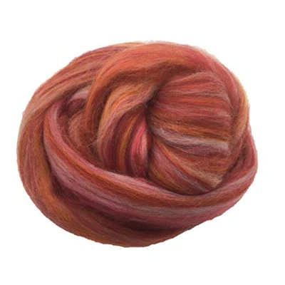 Image of Molten Designs Merino Felting Wool Sunset Vein