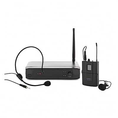 Image of Wireless Microphone Set with Headset and Lavalier Mics SubZero