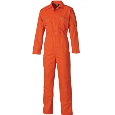 Image of Dickies Mens Redhawk Overall Size 38&#039;&#039; Zip Closure Highly Durable Reinforced Knee to Take Pads Two Zipped Chest Pockets (38R)
