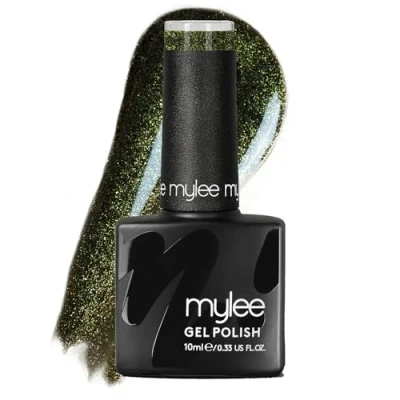 Image of Mylee Gel Nail Polish 10ml [Dollar Signs] UV/LED Soak Off Art Manicure Pedicure for Professional, Salon &amp; Home Use [Fine Glitters Range] Long Lasting Easy to Apply