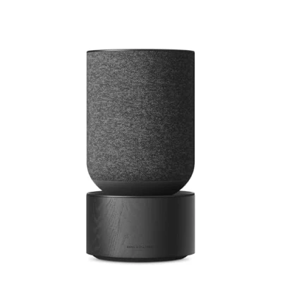 Image of Bang &amp; Olufsen Beosound Balance Powerful WiFi and Bluetooth Home Speaker with 360 Degree Premium Sound, Design Awards Winner Black Oak