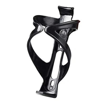 Image of Geminimall Bike Water Bottle Cage Lightweight &amp; Strong Bicycle Holder Quick Easy to Mount For Road Mountain Bikes Black
