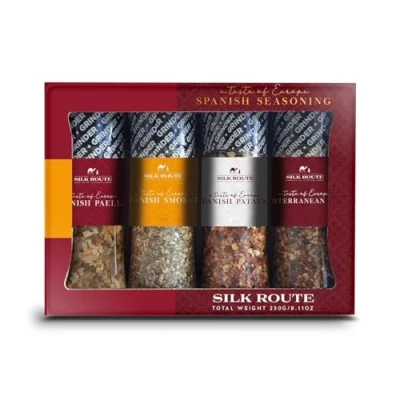 Image of Silk Route Spice Company Spanish Journey Gift Set (4 x 100ml Grinders)