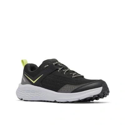 Image of Columbia Men&#039;s Vertisol Trail, Low Rise Trekking and Hiking Shoes, Black/Napa Green, 12