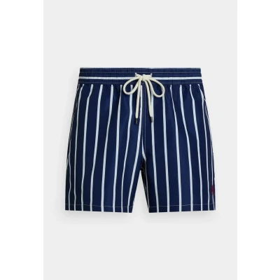 Image of Polo Ralph Lauren 4.5INCH Traveler SLIM FIT SWIM Trunk Swimming shorts, Men&#039;s, Size: Small, Navy