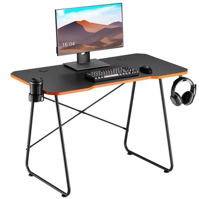 Image of PROPERAV 581BP Computer Desk Black