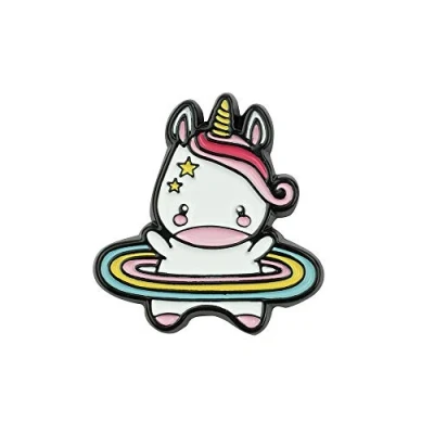 Image of Legami ENA0005 Cutie Set of 2 Metal Unicorn Stickers