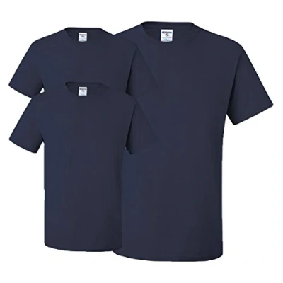 Image of Jerzees Men&#039;s Adult Short Sleeve Tee 3 Pack, Navy, X Large