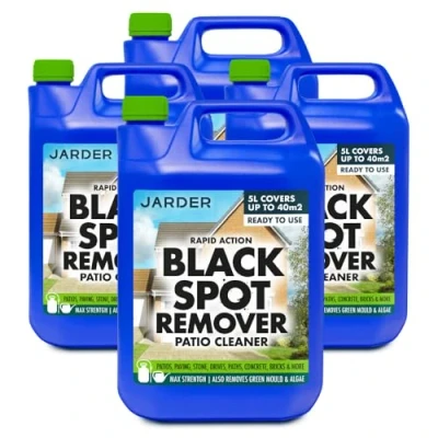 Image of Jarder 4 x 5L Patio Cleaner Black Spot Remover for Patios, Paving, Driveways &amp; More