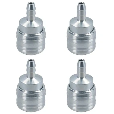 Image of Euro Air Line Hose Quick Release Connector Coupler Barb with 8mm Tail 4pc