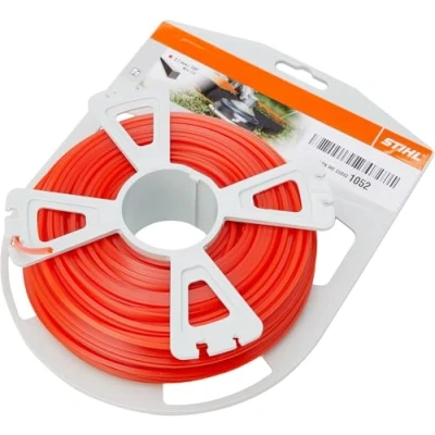 Image of Stihl Square Diameter 2.7 mm x 65 m Mowing Line Orange
