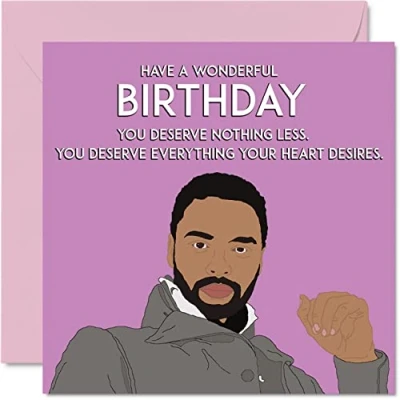 Image of Birthday Cards for Women Her Simon Says Happy Card Mum Sister Daughter Friend Auntie Nanny Gran Grandma, 145mm x 30th 40th 50th 60th Woman&#039;s Ladies Bday Greeting
