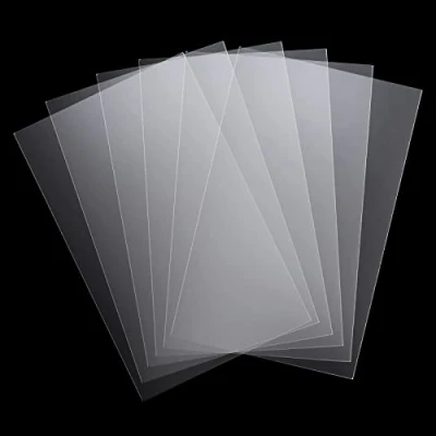 Image of LOLYSIC 6Pcs A3 Acrylic Sheets, 42x29cm, 2mm Thick Clear Perspex Transparent Plexiglass Sheets Large Plastic for Picture Frame Crafts DIY Projects Painting Display