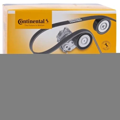 Image of 6PK906 V ribbed belt set CONTITECH 6PK906K1 VOLKSWAGEN: Golf 4, 4 Variant, Bora Saloon, AUDI: A3 Hatchback, SEAT: Ibiza 2