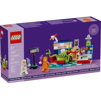 Image of LEGO CITY Alien Space Diner Promo Set 40687
