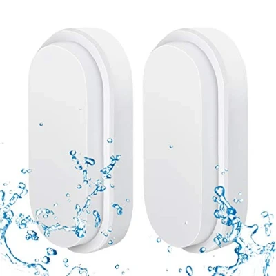 Image of ANWIO 14W Bulkhead Light Led Outdoor,led Oval Porch Sconce Lighting,Outside Lights Mains Powered,Led Wall Light,980LM,4000K Natural White Sanwio Lights(2 Pack)