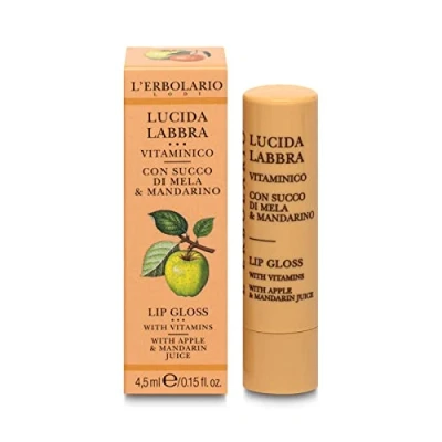 Image of LErbolario Lip Gloss Apple and Mandarin Juice For Unisex 0.15 oz Balm