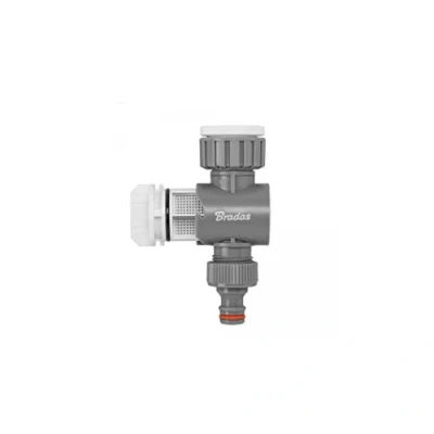 Image of Water filter for outside garden tap,stops irrigation systems blocking,filters grit,rust,and limescale flakes, cleanable