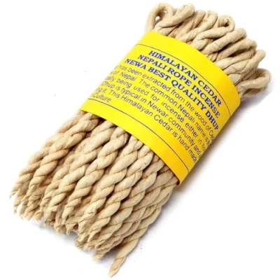 Image of Ancient Wisdom Pure Herbs Cedar Rope Incense