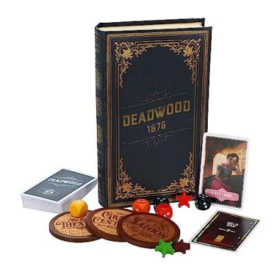 Image of Facade Games Deadwood 1876 Board Game Ages 13+ 2 to 9 Players 20 40 Minutes Playing Time