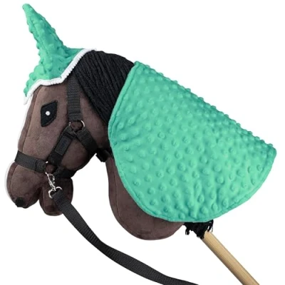 Image of SKIPPI Hobby Horse Blanket and Ear Bonnet Mint, Accessories