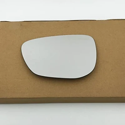 Image of Fits Citroen C4 Cactus, For 2014 to 2020 Convex Wing Mirror Glass LEFT HAND (UK Passenger Side)