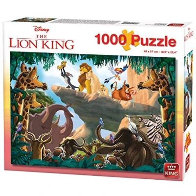 Image of Disney Lion King Rock Jigsaw Puzzle 1000 Piece