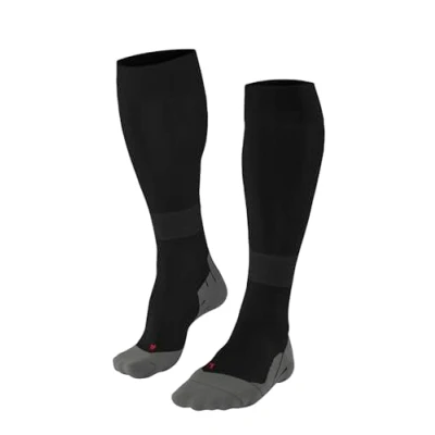 Image of FALKE Women&#039;s RU Compression Energy W KH Functional Yarn With 1 Pair Running Socks, Black (Black Mix 3010) Calf circumference W1 new, 2.5 5