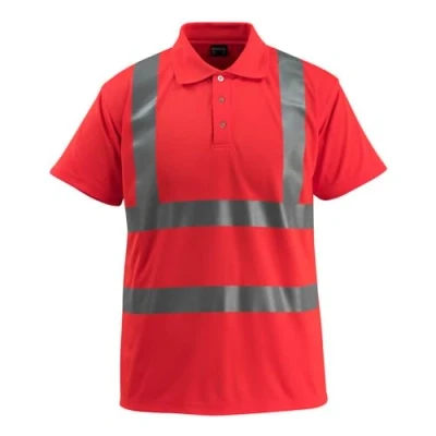 Image of Mascot Bowen Polo Shirt Hi vis Red XL