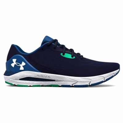 Image of Under Armour Mens HOVR Sonic 5 Running Shoes Navy/Blue/White 7