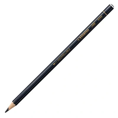 Image of STABILO All Coloured Pencil for Almost Surfaces Pack of 1 Black
